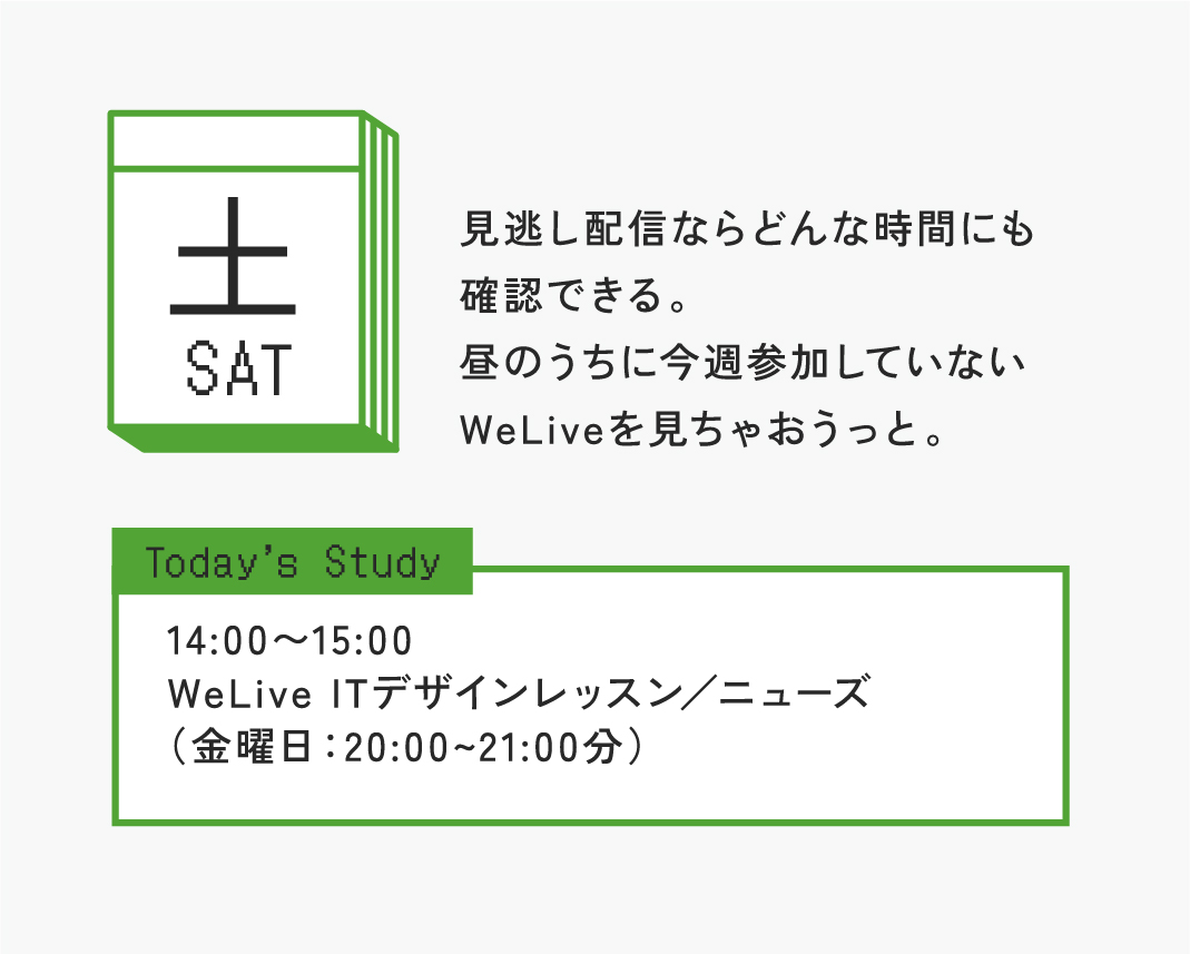 土曜日